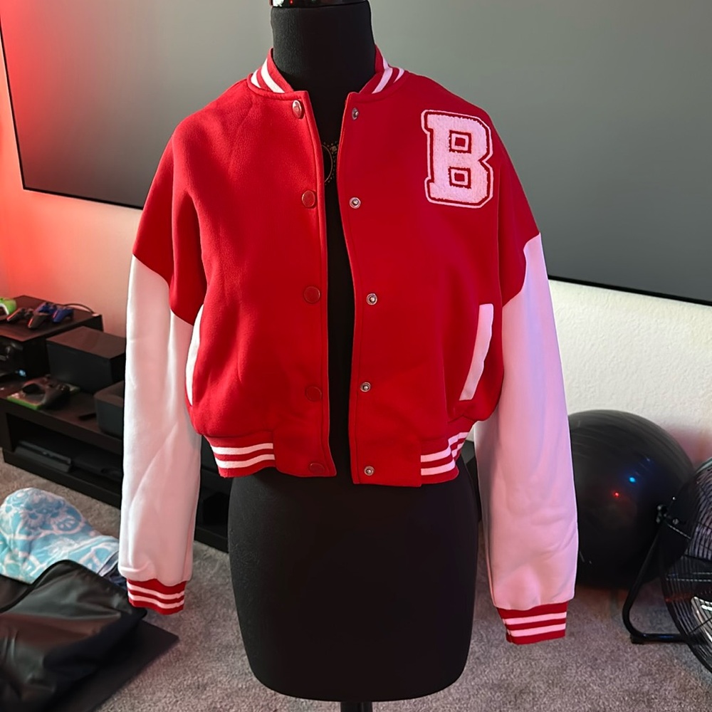 Charlotte Russe red jacket